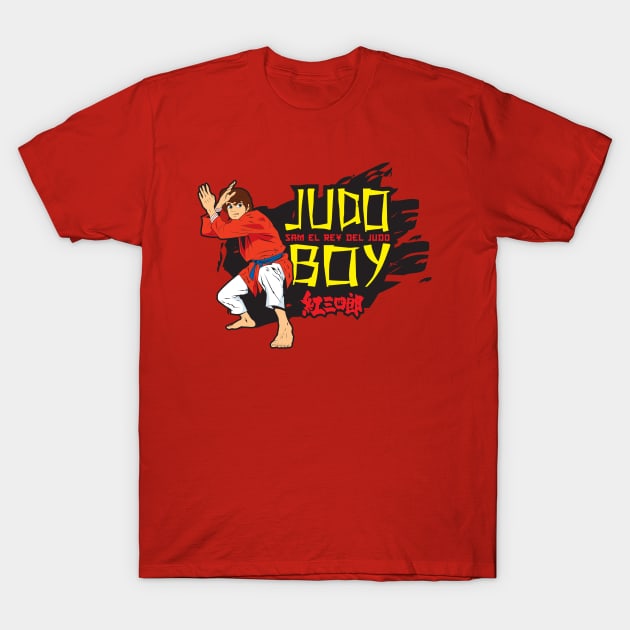 Judo Boy T-Shirt by santanafirpo